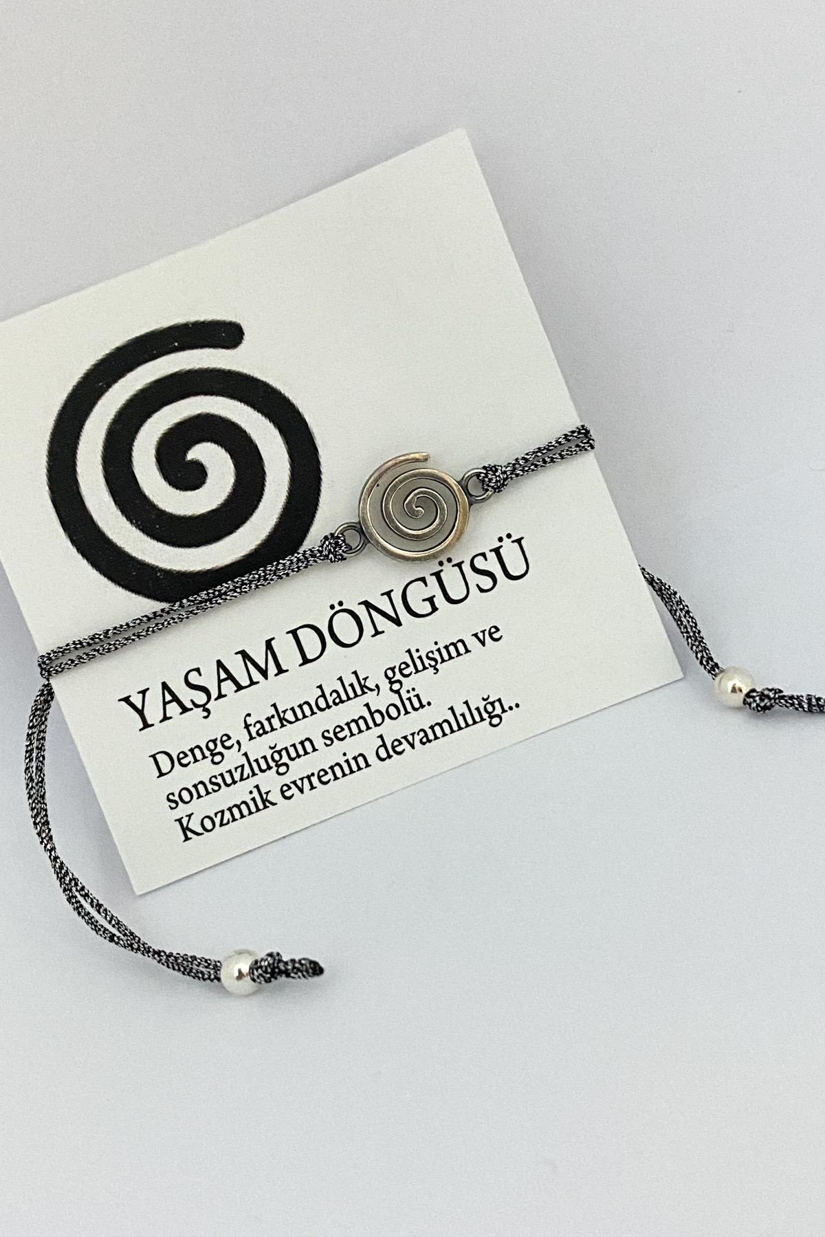 Yaşam Döngüsü Sembol Bileklik