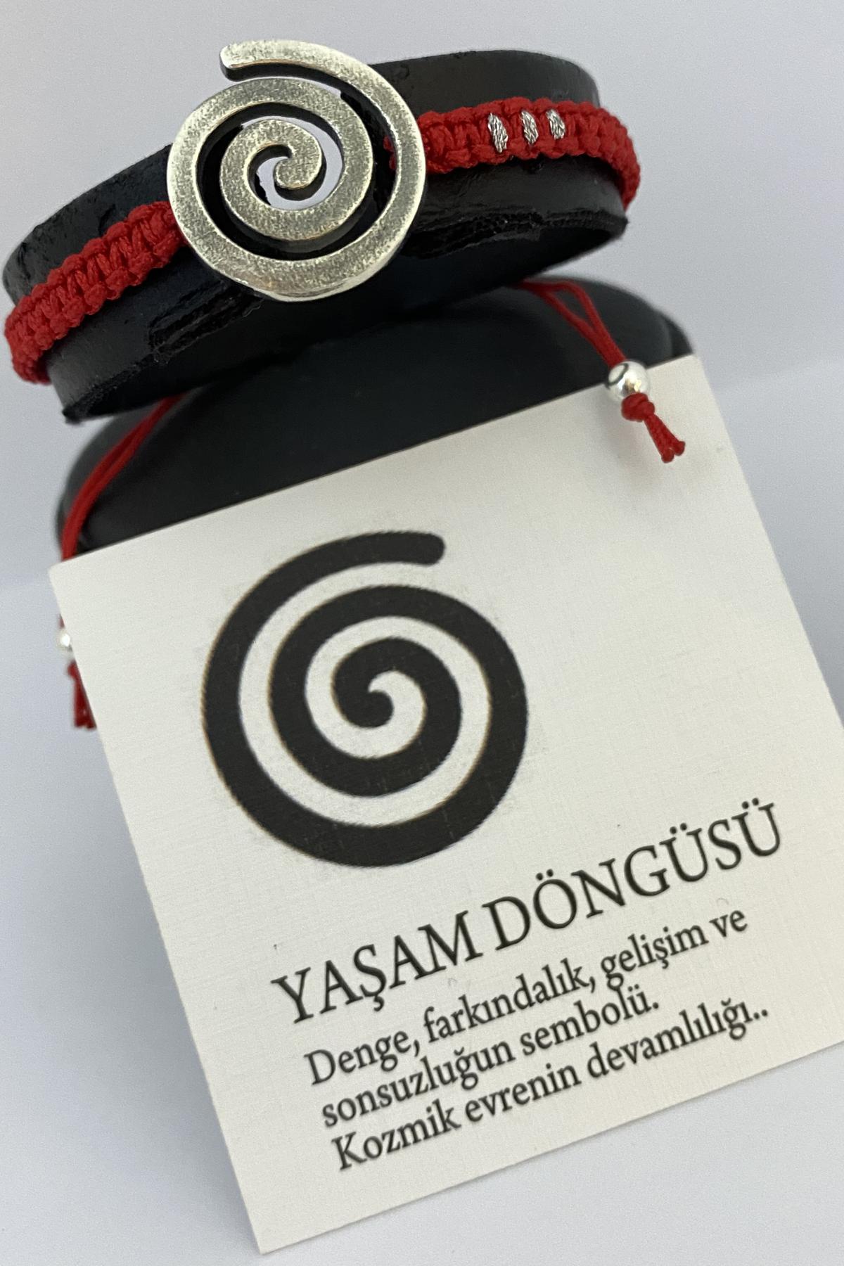 Yaşam Döngüsü Büyük Boy Örgü Bileklik